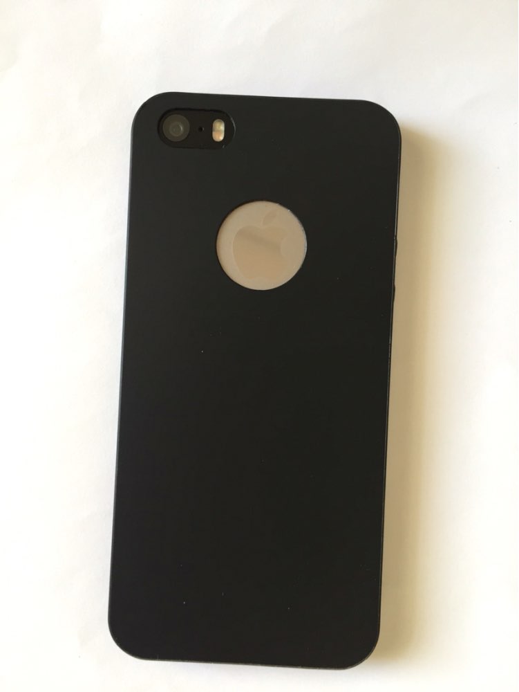 Бампер для iPhone 5s (черный)