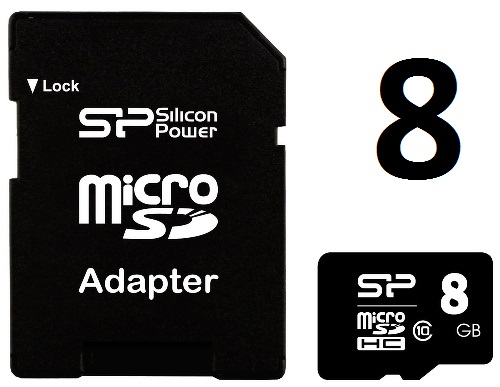 Transcend microSD 8 Gb 10 class