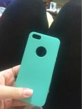 Бампер для iPhone 5s (голубой)