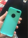 Бампер для iPhone 5s (голубой)